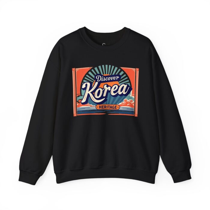 Discover Korea heritage Unisex Heavy Blend™ Crewneck Sweatshirt - Image 9