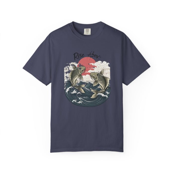 Rise above Unisex Garment-Dyed T-shirt - Image 37