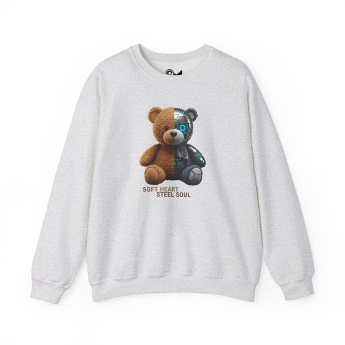 SOFT HEART, STEEL SOUL Unisex Heavy Blend™ Crewneck Sweatshirt - Image 5