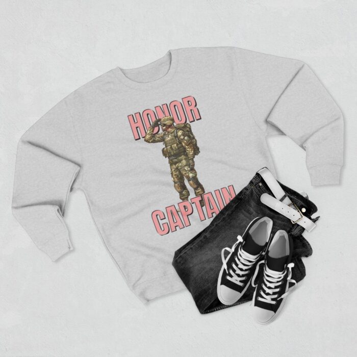 Honor Captain Unisex Crewneck Sweatshirt - Image 3