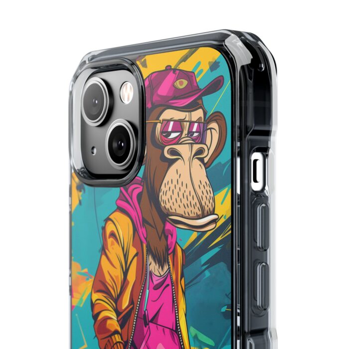Stylish Ape Magnetic Clear Impact Cases - Image 20