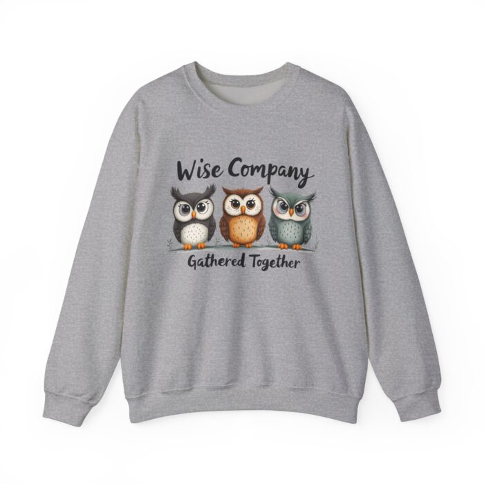 Wise Company Unisex Heavy Blend™ Crewneck Sweatshirt - Image 9