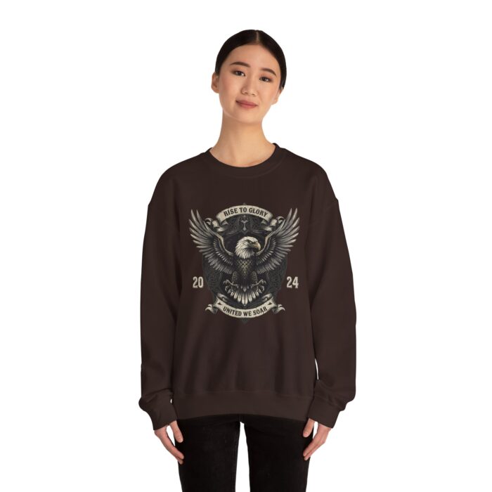 Rise to Glory2 Unisex Heavy Blend™ Crewneck Sweatshirt - Image 8
