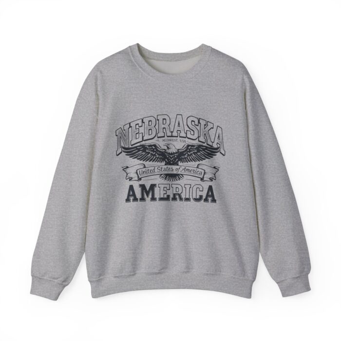 Nebraska Unisex Heavy Blend™ Crewneck Sweatshirt - Image 13