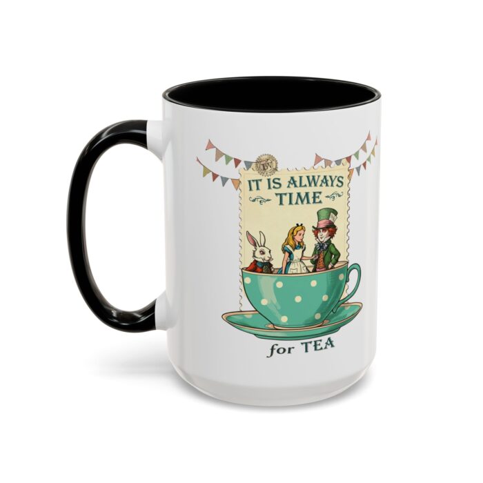 It is always time for tea Accent Coffee Mug (11, 15oz) - Image 19