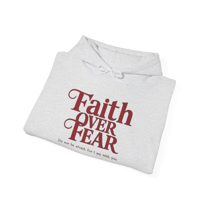 Faith over fear Unisex Heavy Blend™ Hooded Sweatshirt - Image 4