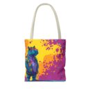 Stylish Hippo Tote Bag (AOP)