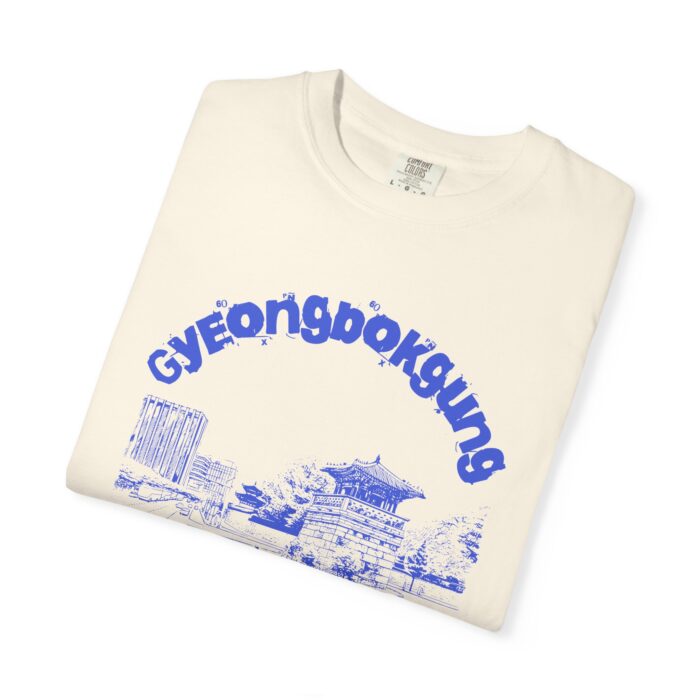 Gyeongbokgung Street Unisex Garment-Dyed T-shirt - Image 7