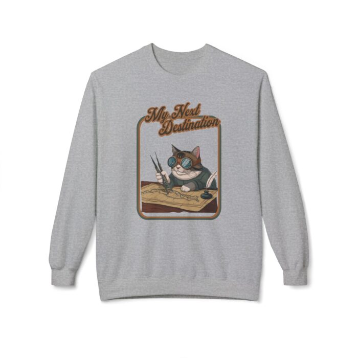 My next destintion Unisex Midweight Softstyle Fleece Crewneck Sweatshirt - Image 9