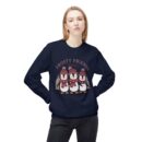 Frosty friends forever  Unisex Midweight Softstyle Fleece Crewneck Sweatshirt