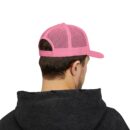 I'm a badass Vibrant Korean Script Snapback Trucker Cap – Trendy Hat for Casual Outings