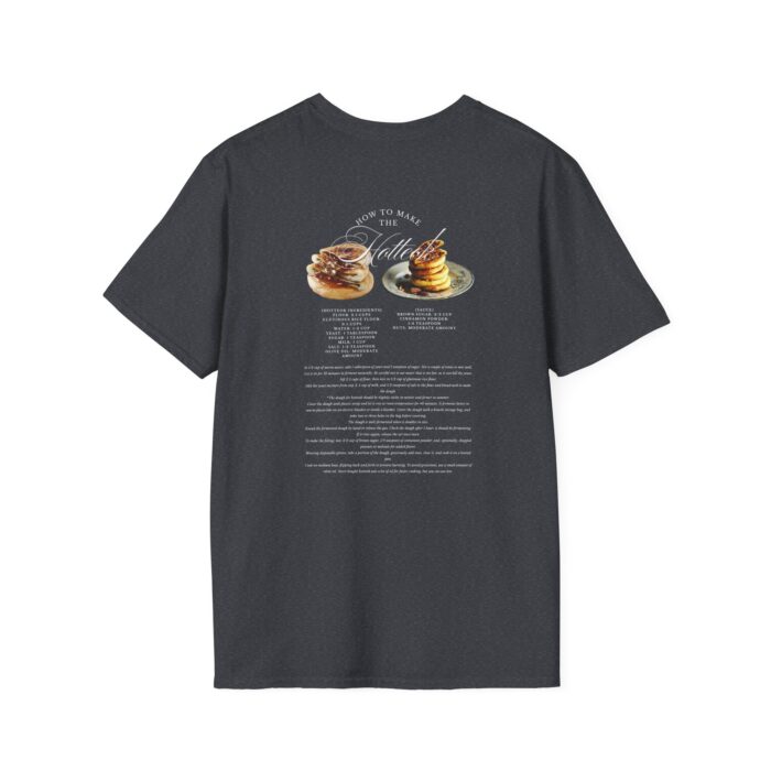 Hotteok Recipe Unisex Softstyle T-Shirt - Perfect for Food Lovers - Image 14