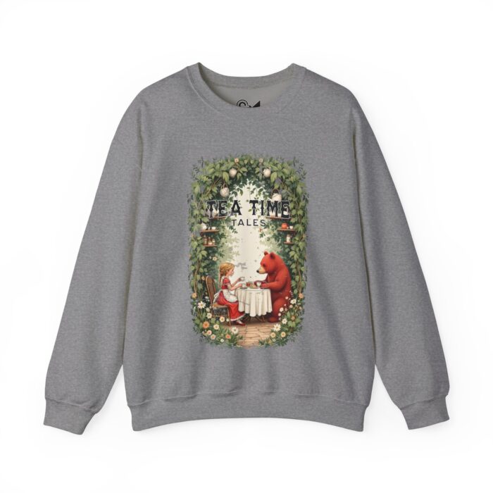 Tea time tales Unisex Heavy Blend™ Crewneck Sweatshirt - Image 29