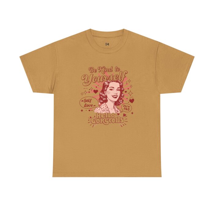 Be Kind to Yourself Unisex Heavy Cotton Tee - Image 17