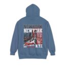 New York Streetwear Unisex Garment-Dyed Hoodie