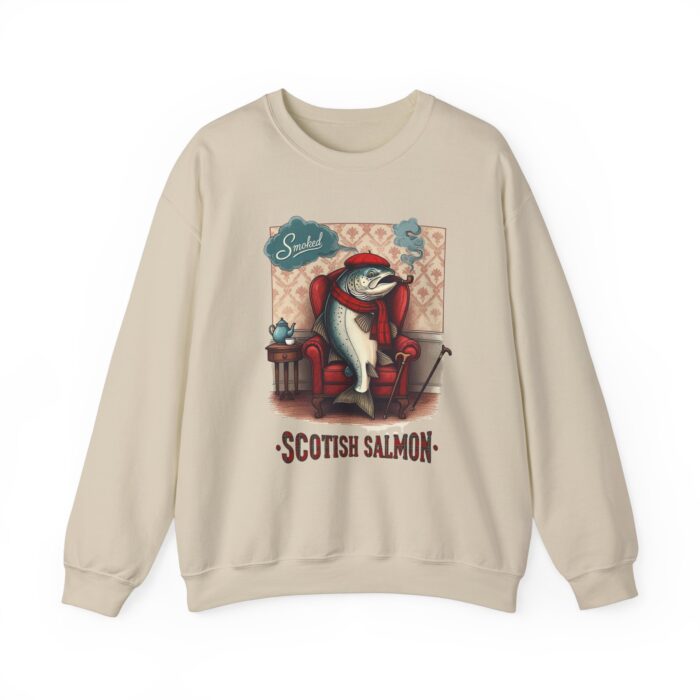 Scottish Salmon Unisex Heavy Blend™ Crewneck Sweatshirt - Image 9