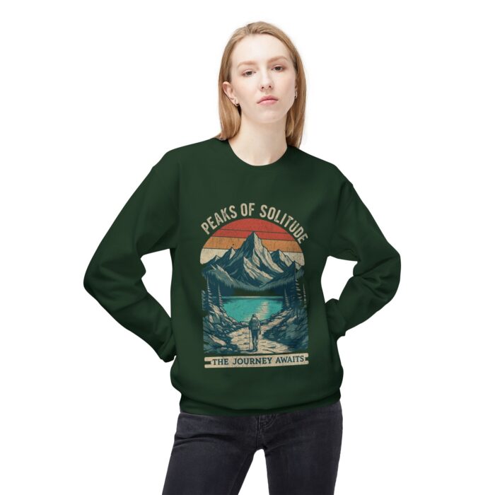 Peaks of Solitude Unisex Midweight Softstyle Fleece Crewneck Sweatshirt - Image 23