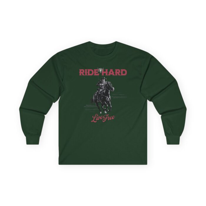 Ride hard Unisex Ultra Cotton Long Sleeve Tee - Image 13