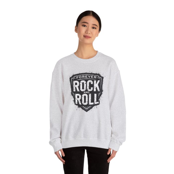 Forever Rock and Roll Unisex Heavy Blend™ Crewneck Sweatshirt - Image 8