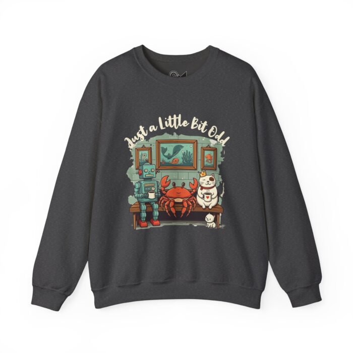 Just a little bit odd Unisex Heavy Blend™ Crewneck Sweatshirt - Image 21
