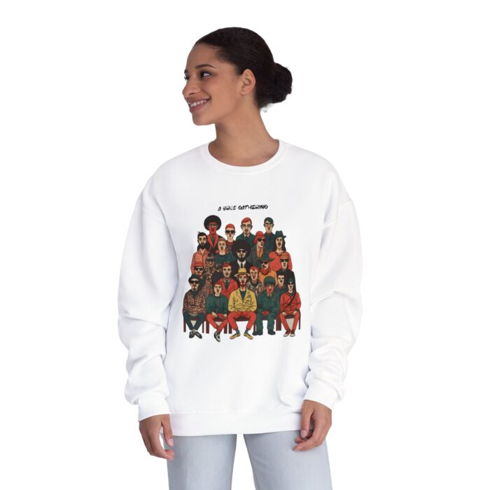 A bros gathering Unisex NuBlend® Crewneck Sweatshirt - Image 4
