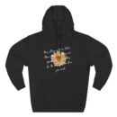 Your bloom will be spectacular Three-Panel Fleece Hoodie