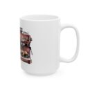 Natural Coffee Ceramic Mug, (11oz, 15oz)