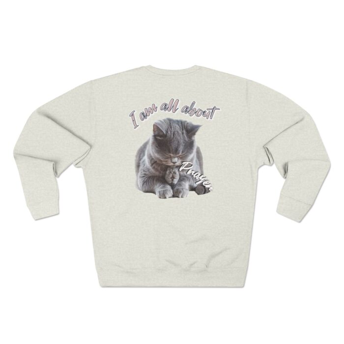I'm all about prayer Unisex Crewneck Sweatshirt - Image 14