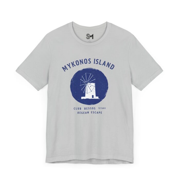 Mykonos Island Unisex Jersey Short Sleeve Tee - Image 11