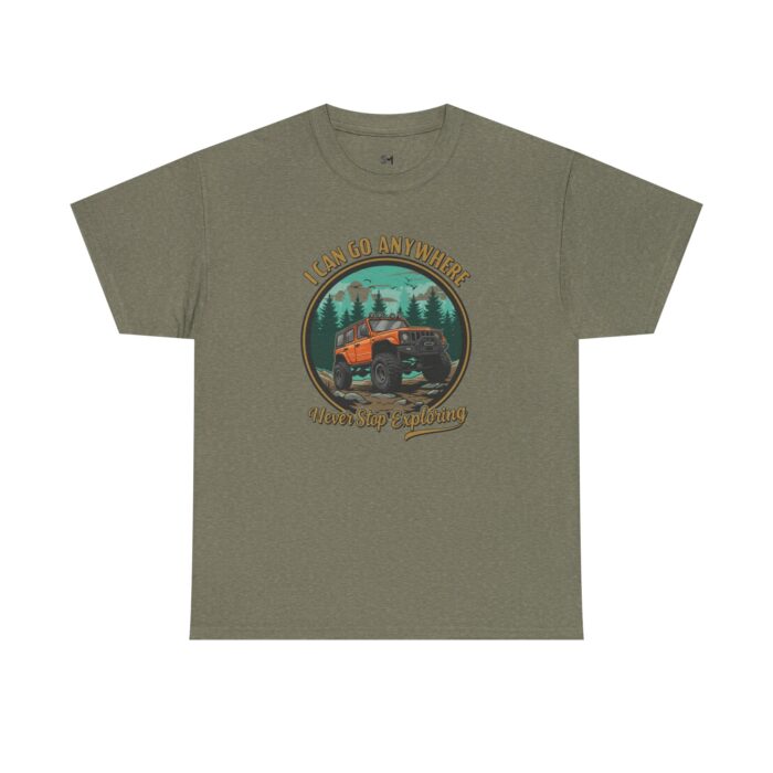 I can go anywhere Unisex Heavy Cotton Tee - Image 17