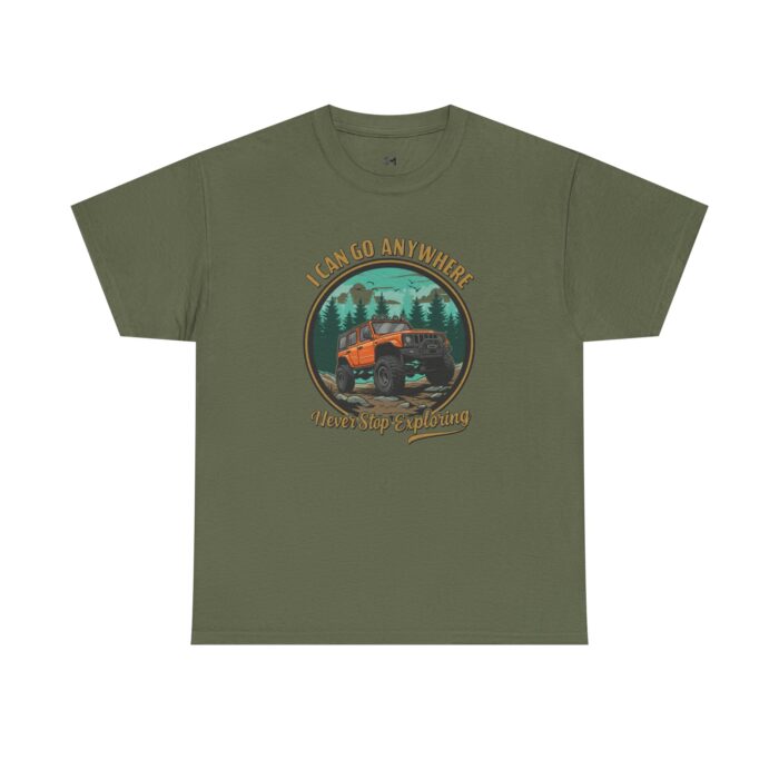 I can go anywhere Unisex Heavy Cotton Tee - Image 21