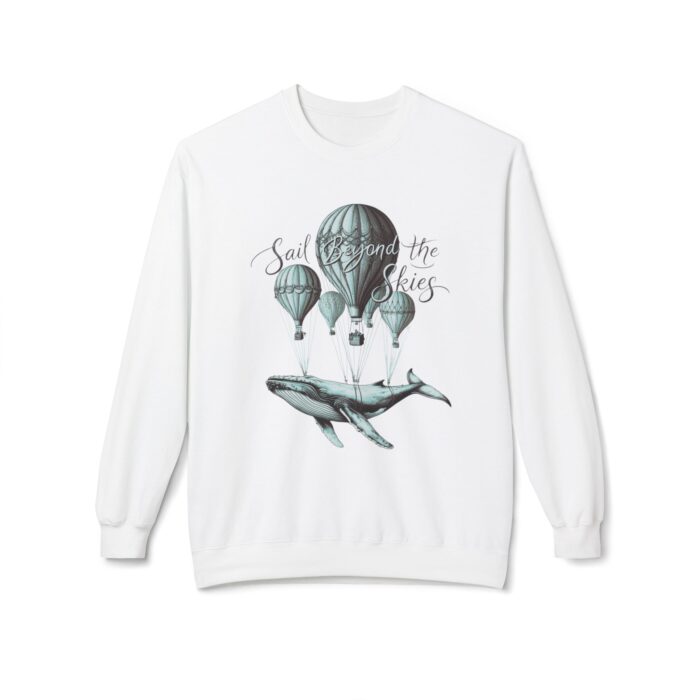 Sail Beyond the Skies Unisex Midweight Softstyle Fleece Crewneck Sweatshirt
