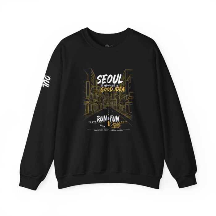 Seoul Good Idea Unisex Crewneck Sweatshirt - Perfect for Travel Enthusiasts