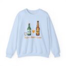 Soju + Beer = Love Unisex Heavy Blend™ Crewneck Sweatshirt