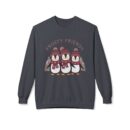 Frosty friends forever  Unisex Midweight Softstyle Fleece Crewneck Sweatshirt