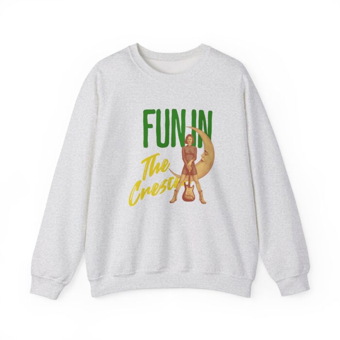 Fun in the crescent Unisex Heavy Blend™ Crewneck Sweatshirt - Image 5