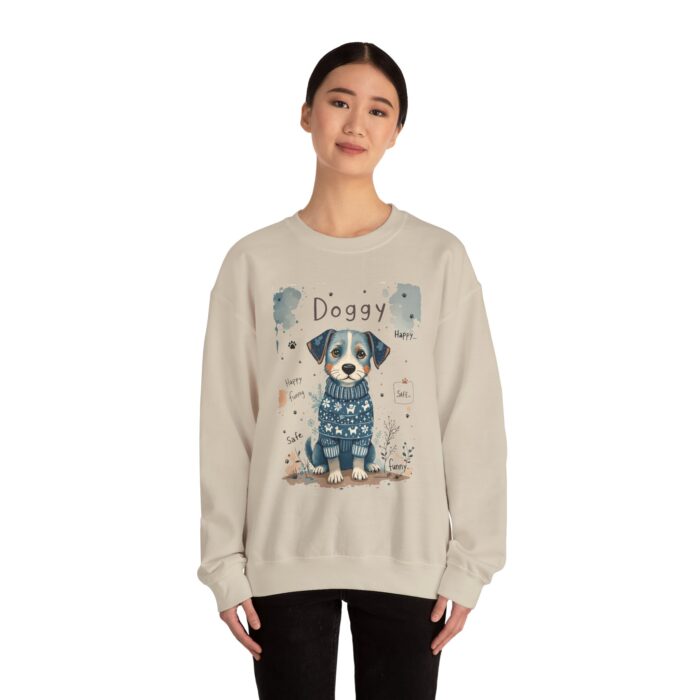 Doggy fun, safe Unisex Heavy Blend™ Crewneck Sweatshirt - Image 12