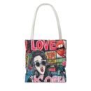 I love Korea Tote Bag (AOP)
