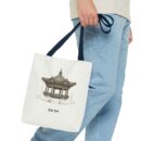 Traditional Korean pavilion Tote Bag (AOP)