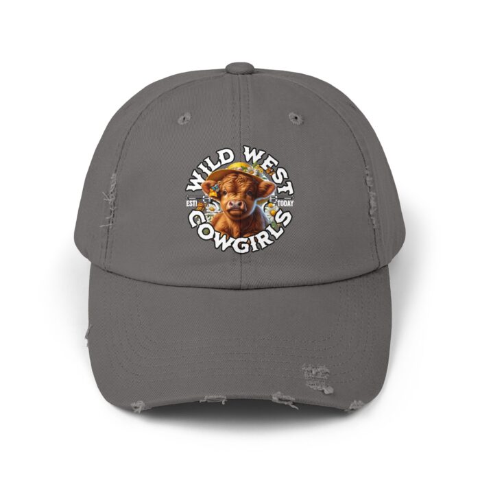 Wild West Cow Girls Unisex Distressed Cap - Image 21