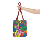 The hillside village in Korea Tote Bag (AOP)