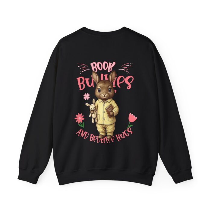 Book Bunnies Unisex Heavy Blend™ Crewneck Sweatshirt - Image 2