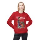 Korean heart Unisex Midweight Softstyle Fleece Crewneck Sweatshirt