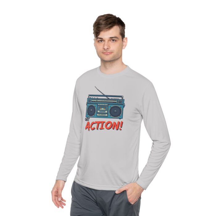 Get action Unisex Lightweight Long Sleeve Tee - Image 7