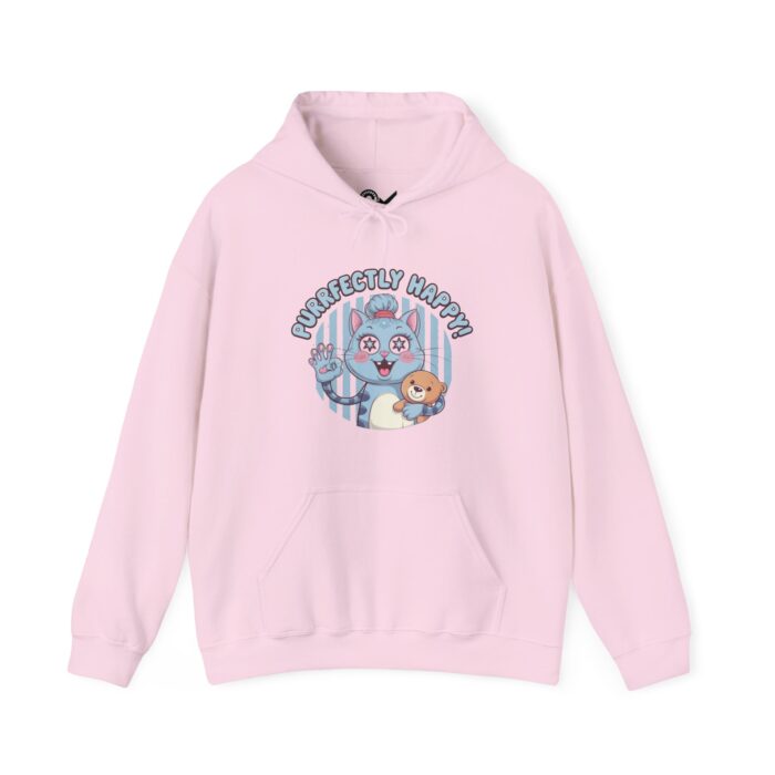 Purrfectly happy Unisex Heavy Blend™ Hooded Sweatshirt - Image 29