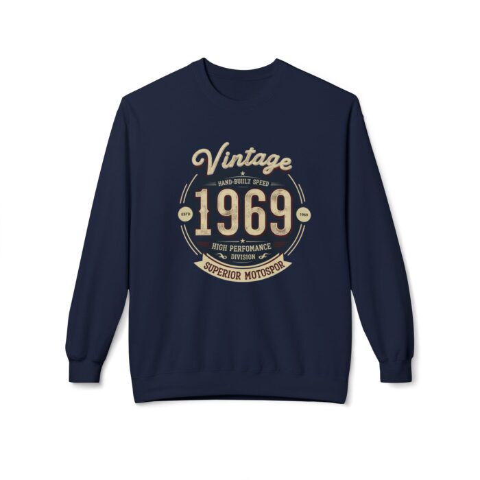 Vintage 1969 Unisex Midweight Softstyle Fleece Crewneck Sweatshirt - Image 25