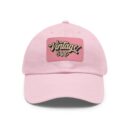 Vintage style Hat with Leather Patch (Rectangle)