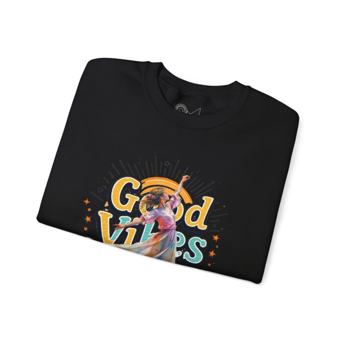 Good vibes only Unisex Heavy Blend™ Crewneck Sweatshirt - Image 7