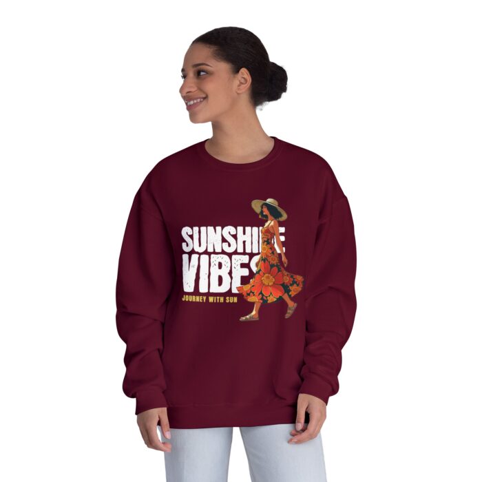 Sunshine Vibes Unisex NuBlend® Crewneck Sweatshirt - Image 28