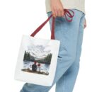Two dogs, you and me Tote Bag (AOP)